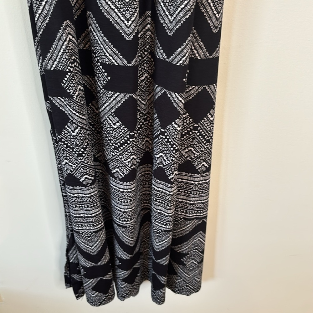 Maurices Black and White Spaghetti Strap Tribal Sundress - Picture 5 of 8